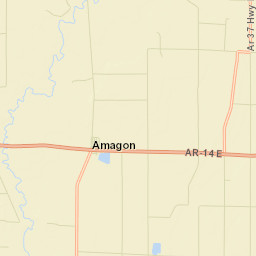 Pennington Arkansas Street Map