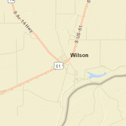 State Highway 14, Wilson, AR 72395, USA Street Map