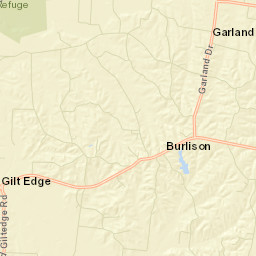 Detroit Tennessee Street Map