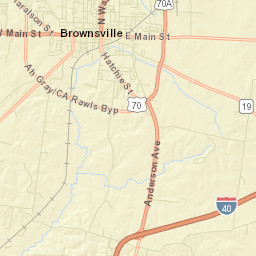 778 Foster Avenue, Brownsville, TN 38012 Street Map