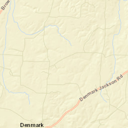 Neely Tennessee Street Map