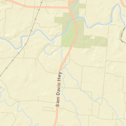 Wilhoite Mills Tennessee Street Map