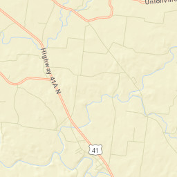 Fall Creek Tennessee Street Map