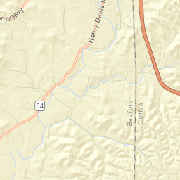Kellertown Tennessee Street Map