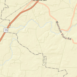 Vervilla Tennessee Street Map