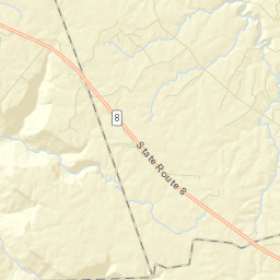 Curtistown Tennessee Street Map