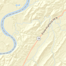 Breedenton Tennessee Street Map