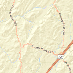 Pond Hill Tennessee Street Map