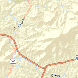 Clyde Street Map