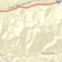 Swannanoa Street Map