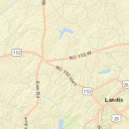 Landis Street Map