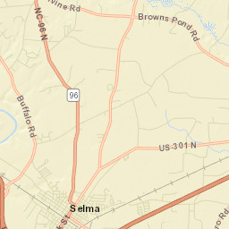 Selma Street Map