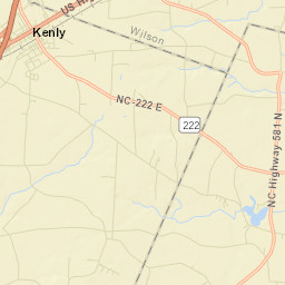 Kenly Street Map