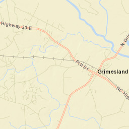 6759-6781 Highway 33, Grimesland, NC Street Map