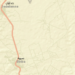 Sbiba Street Map