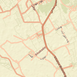 Ferdosiye Street Map