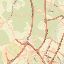 Baghershahr Street Map