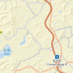 Changnyeong Street Map