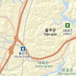 Ulju-gun Street Map