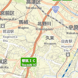 Kawasaki-shi Street Map