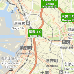 Chiba Street Map