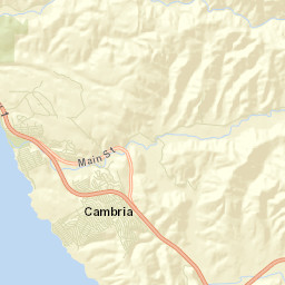 West Village California Street Map