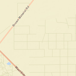 North Belridge California Street Map