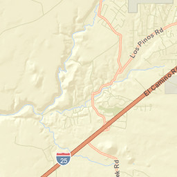 La Cienega Street Map