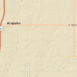 Arapaho Street Map
