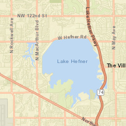 6698 Cove Hollow Rd Oklahoma City Street Map