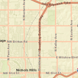 201-229 NW 60th St Oklahoma City Street Map