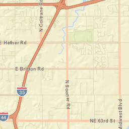 Oklahoma County Street Map