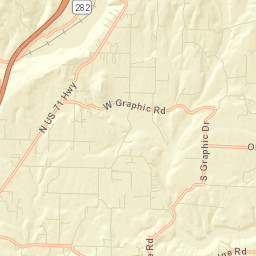 1364-1408 Dow Jones Road, Alma, AR Street Map