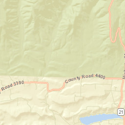 Martin Spring Arkansas Street Map