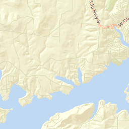 Eglantine Arkansas Street Map