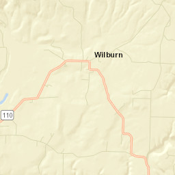 Wilburn Arkansas Street Map
