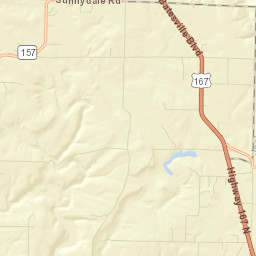 Roosevelt Arkansas Street Map