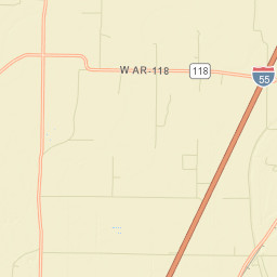 Westover Arkansas Street Map