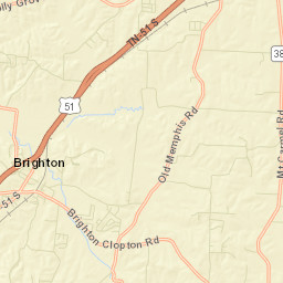 1123-1141 Old Memphis Road, Covington Street Map