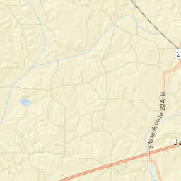 Jacks Creek Tennessee Street Map