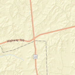 Roby Tennessee Street Map