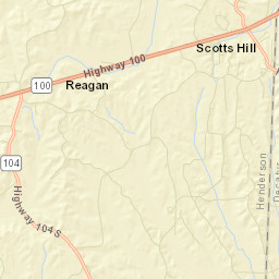 Taylors Crossing Tennessee Street Map