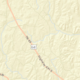 Haney Tennessee Street Map