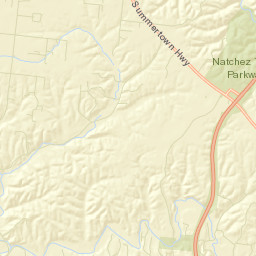 Metal Ford Tennessee Street Map