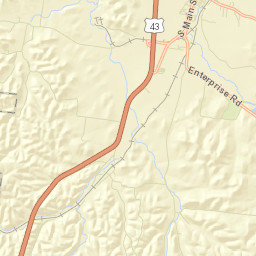 1118 South Main Street, Mount Pleasant, TN Street Map