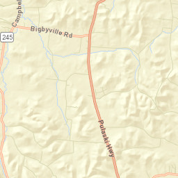 Southport Tennessee Street Map