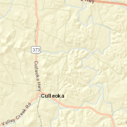 Scribner Tennessee Street Map