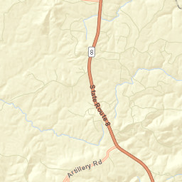 Cagle Tennessee Street Map