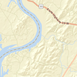 Goodfield Tennessee Street Map