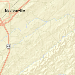 Tevis Tennessee Street Map